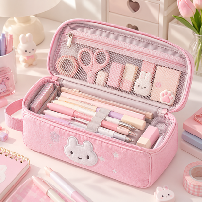 PencilNest Bunny Star Pencil Case
