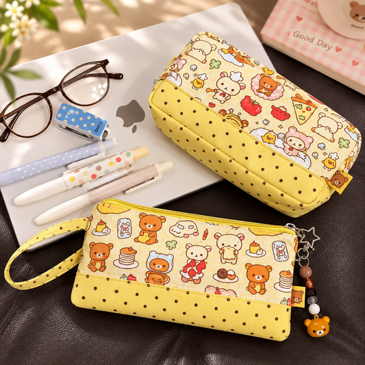PencilNest Cozy Bear Pencil Case