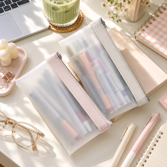 PencilNest Haze Frosted Pencil Pouch