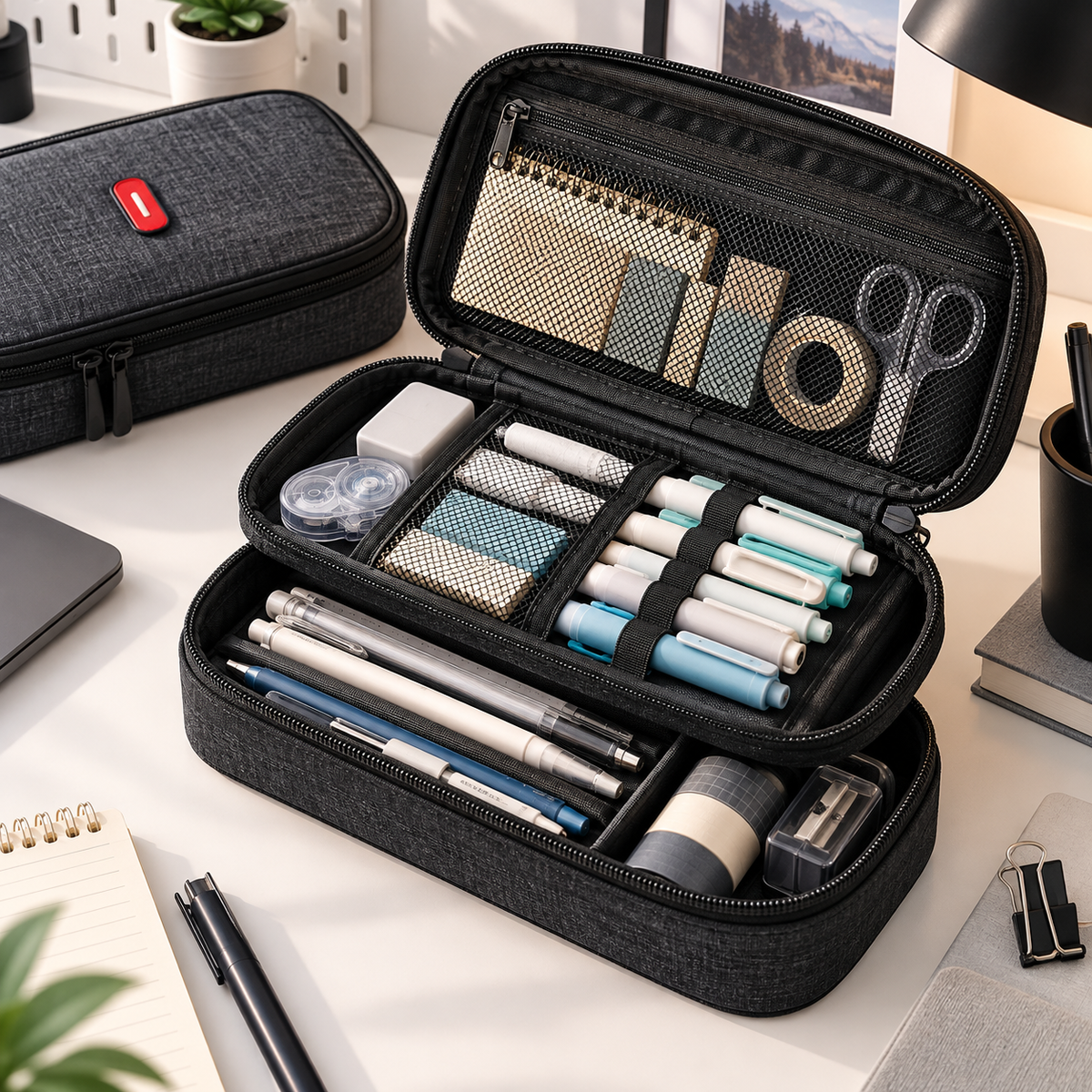 PencilNest DuoSpace Pencil Case